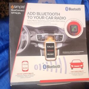 iSimple BlueConnect Bluetooth Car Stereo Receiver